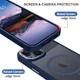 Чохол Wave Premium Matte Insane Guard case with MagSafe (TPU+PC) для Apple iPhone 13 14 6.1" Midnight Blue - изображение 5