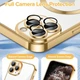 Чохол Wave Premium Metal Shining case with MagSafe (TPU) для Apple iPhone 11 Pro Max 6.5” Gold - изображение 4