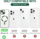 Чохол Wave Premium Metal Shining case with MagSafe (TPU) для Apple iPhone 15 6.1” Green - изображение 7