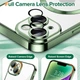 Чохол Wave Premium Metal Shining case with MagSafe (TPU) для Apple iPhone 13 14 6.1” Green - изображение 4
