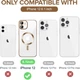 Чехол Wave Premium Metal Shining case with MagSafe (TPU) для Apple iPhone 12 6.1” Desert Titanium - зображення 7