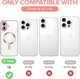 Чохол Wave Premium Metal Shining case with MagSafe (TPU) для Apple iPhone 16 6.1” Pink - изображение 7