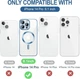 Чохол Wave Premium Metal Shining case with MagSafe (TPU) для Apple iPhone 14 Pro 6.1” Light Blue - изображение 7