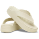 В'єтнамки жіночі Crocs Getaway Groove Platform Flip 39 Бежевий 210700 - зображення 1