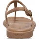 В'єтнамки жіночі Crocs Miami Thong Flip 41 Коричневий 209793 - зображення 6