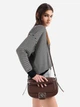 Сумка кросс-боди через плечо женская средняя Armani Exchange 257543730 Коричневая (1159839055) - изображение 2