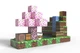 Магнитный конструктор для детей Остров с сакурой конструктор в стиле Minecraft 112 деталей из дерева - изображение 5