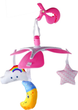 Karuzela do łóżeczka LEAN Toys Niebo Różowa 16235 (5905679077689) - obraz 3