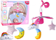 Karuzela do łóżeczka uniwersalna LEAN Toys Różowa 22797 (5905991051466) - obraz 2