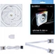 Вентилятор Lian Li Uni Fan TL 120 Reverse Blade White (G99.12RTL1W.00) - зображення 3