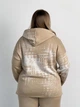 Свитшот женский вязаный ART KNIT бежевый Vibe, XL 035812 - изображение 9