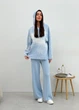 Свитшот женский вязаный ART KNIT голубой Vibe, S 035880 - изображение 3