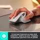 Мишка Logitech MX Master 3S Performance Wireless Mouse Bluetooth Pale Grey (910-006560) - зображення 2