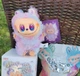 Мягкая игрушка брелок Labubu Pop Mart Big Into Energy Luck, коллекционная игрушка Лабубу 3 серии The Monsters, 16 см, фиолетовая - изображение 8
