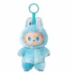 Мягкая игрушка брелок Labubu Pop Mart Big Into Energy Hope, коллекционная игрушка Лабубу 3 серии The Monsters, 16 см, голубая - изображение 7