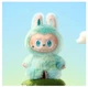 Мягкая игрушка брелок Labubu Pop Mart Big Into Energy Serenity, коллекционная игрушка Лабубу 3 серии The Monsters, 16 см, зелёная - изображение 6