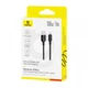 Зарядний кабель Baseus Silky Series Type-C 100W 1m Black (P10377703113-00) - зображення 5