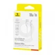 Зарядний кабель Baseus Silky Series Type-C 100W 1m White (P10377703213-00) - зображення 5