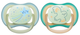 Smoczek ortodontyczny Philips AVENT Ultra Air Nighttime 0-6m 2 szt SCF376/18 (8720689016667) - obraz 1