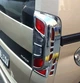 Накладка на стопы с изгибом (2 шт, пласт) для Citroen Nemo - изображение 2