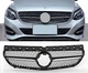 Передня решітка Diamond Black (2015-2018) для Mercedes B-class W246 рр - зображення 2