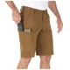 Шорты тактические 5.11 Apex Short 30 Battle Brown - изображение 4