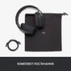 Bluetooth-гарнітура Logitech Zone Vibe 100 Wireless Graphite (981-001213) Сірий - изображение 6