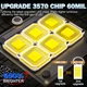 LED Лінзи H4, Super Powerful 180W, 3570 Chip, Flip LED, 80000LM, 6000K, IP68 (2 шт.) - изображение 4