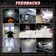 LED Лінзи H4, Super Powerful 180W, 3570 Chip, Flip LED, 80000LM, 6000K, IP68 (2 шт.) - изображение 11