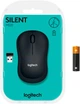 Миша бездротова Logitech M220 Silent Charcoal (910-004878) чорно-сірий - изображение 10