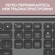 Комплект бездротовий (клавіатура, миша) Logitech Signature Slim Combo MK950 Graphite (920-012490) Сірий - изображение 13