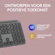Клавіатура бездротова Logitech Signature Slim K950 US Graphite USB (920-012465) ( Сірий ) 22177 - зображення 8