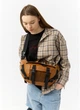 Велика жіноча поясна сумка бананка з натуральної шкіри SAMBAG Коричнева (1016038721) - зображення 1