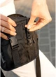 Женская тканевая сумка мессенджер через плечо SAMBAG Черная (903017617) - изображение 2