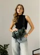 Велика жіноча поясна сумка бананка з екошкіри SAMBAG Зелена (1115038721) - зображення 3