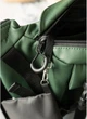Велика жіноча поясна сумка бананка з екошкіри SAMBAG Зелена (1115038721) - зображення 9