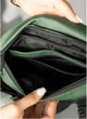 Велика жіноча поясна сумка бананка з екошкіри SAMBAG Зелена (1115038721) - зображення 10