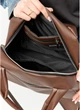 Женская спортивная сумка с карманами SAMBAG Шоколадная (10570371625) - изображение 7
