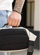 Мужская сумка через плечо из экокожи SAMBAG Серая (9520301017) - изображение 7