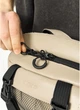 Большая мужская поясная сумка бананка из натуральной кожи SAMBAG Серая (1007038721) - изображение 5
