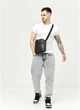 Мужская сумка мессенджер через плечо из экокожи Sambag Черная (912019723) - изображение 5