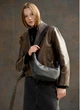 Жіноча сумка Хобо з екошкіри SAMBAG Чорна (984030813) - зображення 1