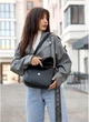 Женская сумка кроссбоди из экокожи SAMBAG Черная (927024720) - изображение 5