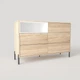 Комплект мебели Норди из 3-х позиций Комплект Норди Спальня Дуб Сонома/Белый - изображение 6