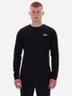 Лонгслів чоловічий Reebok Enzo Small Logo Crew 100240835 L Чорний (1200175432593) - зображення 1