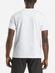 Футболка бавовняна довга чоловіча Reebok Chad Big Logo Crew Neck Ss 100240898 M Біла (1200175464457) - зображення 2