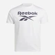 Футболка бавовняна довга чоловіча Reebok Chad Big Logo Crew Neck Ss 100240898 2XL Біла (1200175464518) - зображення 4