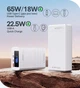 Комплект питания для спутниковой системы Starlink Mini: УМБ Power Bank REMAX 40000 mAh USB Type-C 65W + Кабель DC connector / USB Type-C 100W (20V/5A) PD (5м) + Кабель USB Type-C для зарядки повербанка - изображение 7