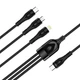 Дата кабель USB 2.0 AM to Lightning + Micro 5P + USB-C 1.2m 3.0A (PD60W data) Black ColorWay - зображення 8