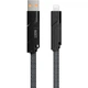 Дата кабель USB-C to USB-C + Lightning + USB-A 1.5m Black Proda (PD-B96th-BK) - изображение 2